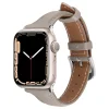 Apple Watch 4/5/6/7/8/9/10/ SE (38/40/41 mm) Spigen Cyrill Kajuk óraszíj krém szín thumbnail