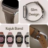 Apple Watch 4/5/6/7/8/SE (40/41 mm) Spigen Cyrill Kajuk óraszíj khaki szín thumbnail