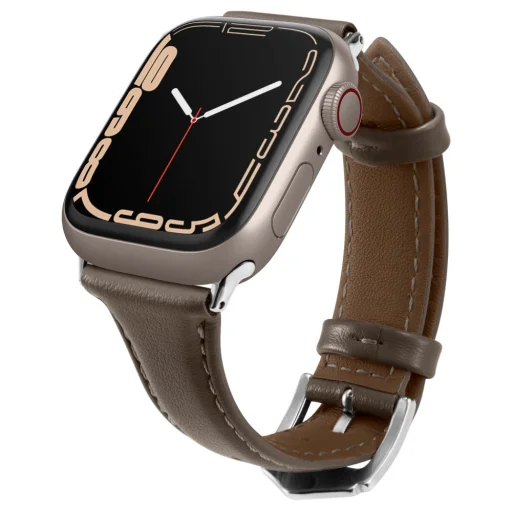 Apple Watch 4/5/6/7/8/SE (40/41 mm) Spigen Cyrill Kajuk óraszíj khaki szín - 7