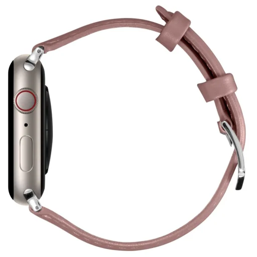 Apple Watch 4/5/6/7/8/9/10/SE (38/40/41 mm) Spigen Cyrill Kajuk óraszíj rózsaszín - 13