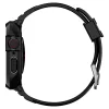 Apple Watch 4 / 5 / 6 / 7 / 8 / SE (40 / 41 mm) Spigen Rugged Armor Pro szíj és tok fekete thumbnail
