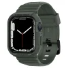 Apple Watch 4/5/6/7/8/SE (42/44/45mm) Spigen Rugged Armor Pro szíj és tok Military Green thumbnail
