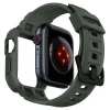 Apple Watch 4/5/6/7/8/SE (42/44/45mm) Spigen Rugged Armor Pro szíj és tok Military Green thumbnail