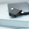 Ugreen OTG USB adapter USB 3.2 Gen 1 (5Gbps) - USB Type C / micro USB fekete (30453) thumbnail
