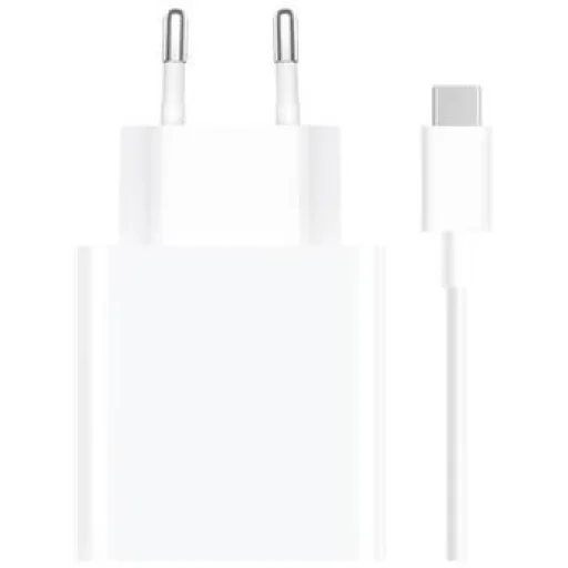 Xiaomi MDY-11-EZ USB-A 33W hálózati töltő adapter + USB-C kábel fehér - 1
