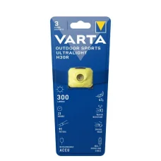 Varta Ultralight H30R kültéri Sport fejlámpa lime