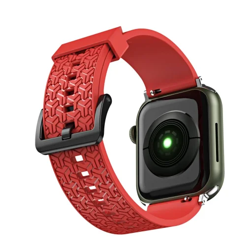 Apple Watch 4/5/6/7/8/SE/Ultra (42/44/45/49mm) Strap Y óraszíj piros - 5