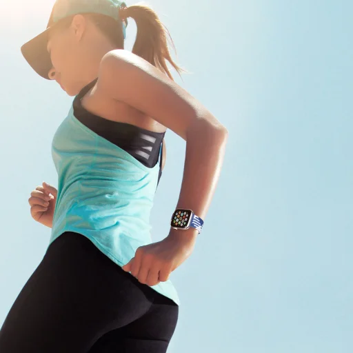 Apple Watch 4/5/6/7/8/SE/Ultra (42/44/45/49mm) Dux Ducis óraszíj kék-fehér (Mixture Version) - 6