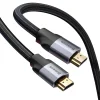 Baseus Enjoyment HDMI kábel 4K60Hz 0.5m sötétszürke - 6