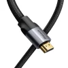 Baseus Enjoyment HDMI kábel 4K60Hz 0.5m sötétszürke - 2