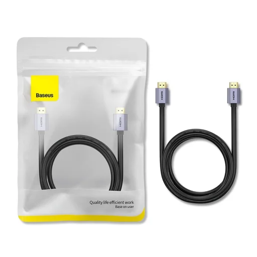 Baseus High Definition Series HDMI 2.0 kábel 4K60Hz 2m fekete (WKGQ020201) - 5