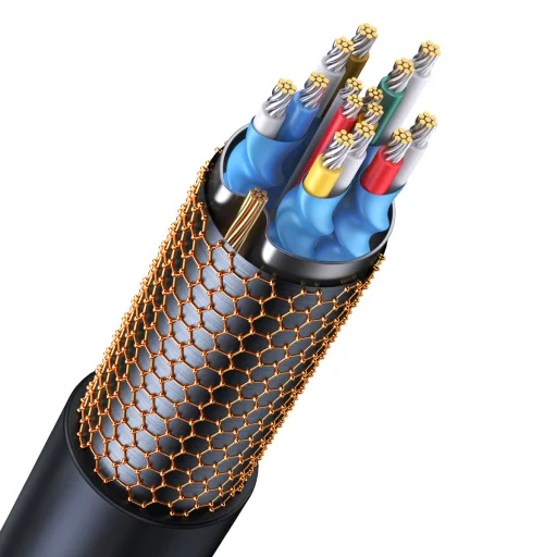 Baseus High Definition Series HDMI 2.0 kábel 4K60Hz 2m fekete (WKGQ020201) - 13