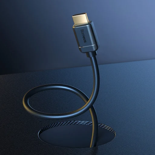 Baseus High Definition Series HDMI 2.0 kábel 4K60Hz 0.75m fekete (WKGQ030101) - 12