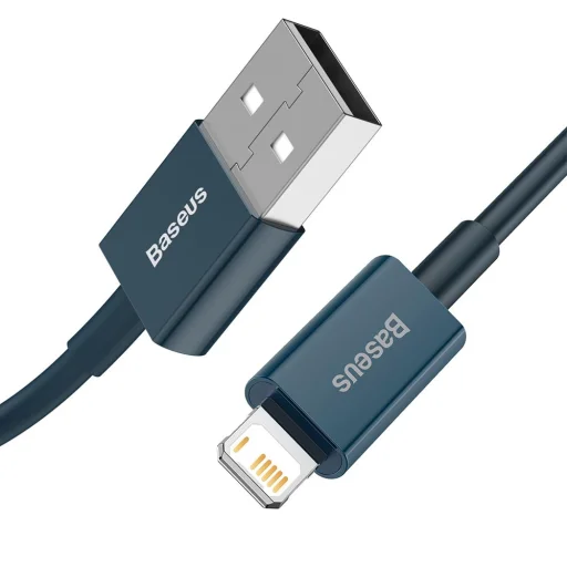 Baseus Superior USB - Lightning kábel 2.4A 1m kék (CALYS-A03) - 2