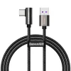 Baseus Legend 90 fokban döntött USB - USB Type-C kábel 66W 1m fekete (CATCS-B01) thumbnail