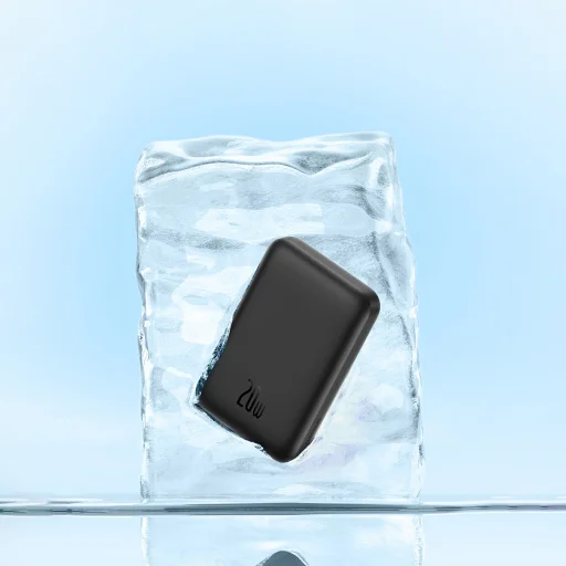 Baseus mágneses powerbank vezeték nélküli töltéssel 6000mAh 20W + USB - Type C kábel 60W 50cm rózsaszín (PPCX020004) - 19