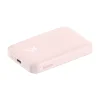 Baseus mágneses powerbank vezeték nélküli töltéssel 6000mAh 20W + USB - Type C kábel 60W 50cm rózsaszín (PPCX020004) thumbnail