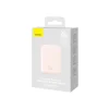Baseus mágneses powerbank vezeték nélküli töltéssel 6000mAh 20W + USB - Type C kábel 60W 50cm rózsaszín (PPCX020004) thumbnail