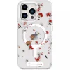 iPhone 14 Pro Max MagSafe kompatibilis tok virágmintával TPU+PC IMD02 Alphajack - 4