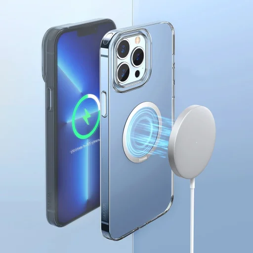 Baseus Halo 2db  mágneses gyűrű ezüst (PCCH000012) - 16