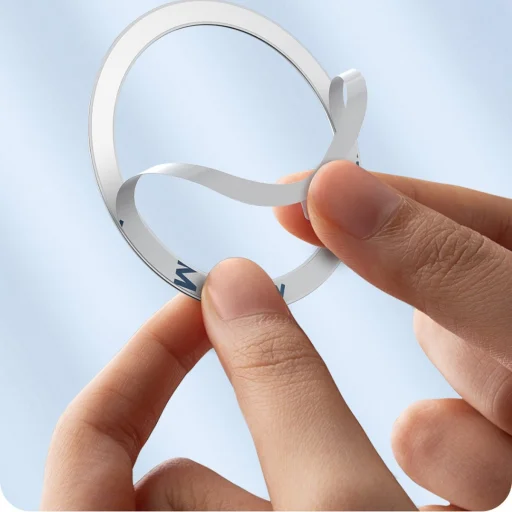 Baseus Halo 2db  mágneses gyűrű ezüst (PCCH000012) - 19