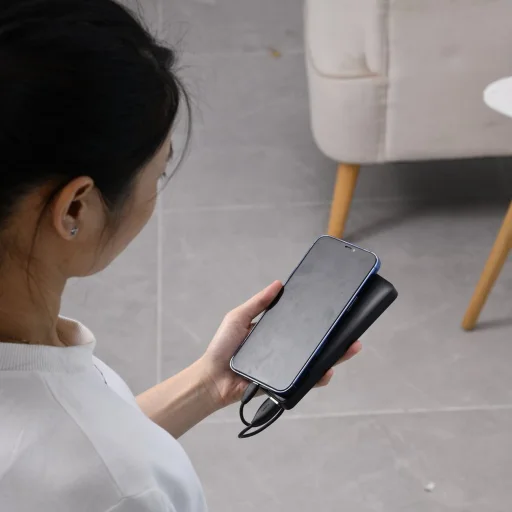 Baseus Bipow powerbank LED kijelzővel 10000mAh 15W fekete (PPDML-I01) - 3