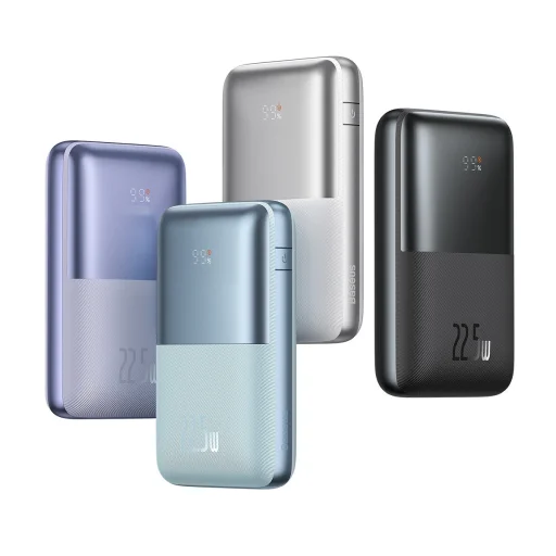 Baseus Pro 20000mAh 22.5W Powerbank + USB - USB Type C kábel 3A 0.3m fehér (PPBD030002) - 12