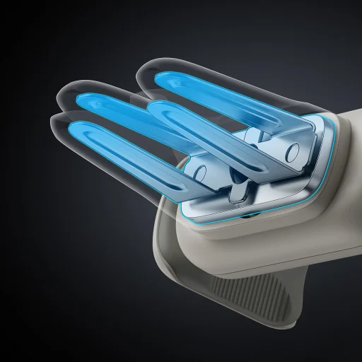 Baseus Steel Cannon 2 autós telefontartó szellőzőrácsra szürke (SUGP000002) - 3