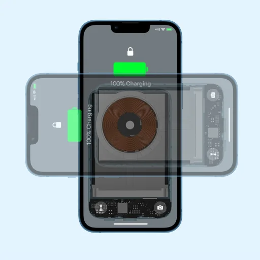 Baseus Magnetic Mini gyorstöltős power bank 10000mAh 20W + Type-C - Type-C kábel 60W (20V / 3A) 0.5m fehér (PPCX030002) - 16