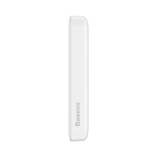 Baseus Magnetic Mini gyorstöltős power bank 10000mAh 20W + Type-C - Type-C kábel 60W (20V / 3A) 0.5m fehér (PPCX030002) - 1