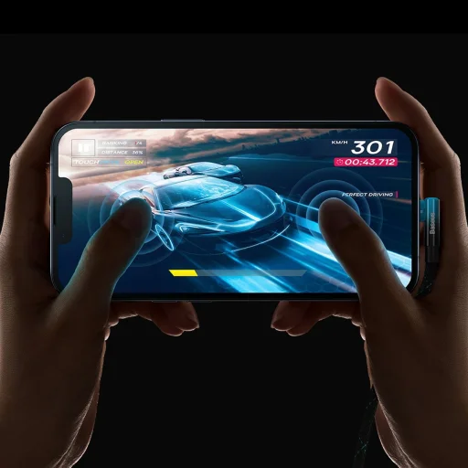 Baseus MVP 2 90 fokban döntött gyorstöltős adatkábel USB Type C/ Lightning 20W 1m fekete/piros (CAVP000220) - 9