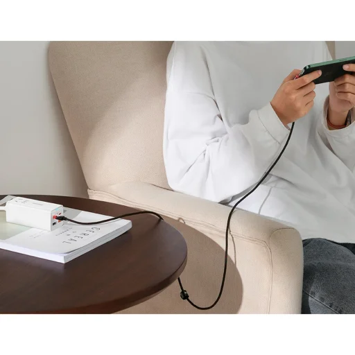 Baseus MVP 2 90 fokban döntött gyorstöltős adatkábel USB Type C/ Lightning 20W 1m fekete/piros (CAVP000220) - 16