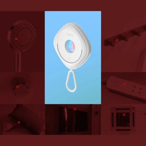 Baseus Heyo rejtett kamera detektor fehér (FMHY000002) - 19