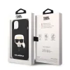 iPhone 14 Plus Karl Lagerfeld Karl Head MagSafe szilikon tok fekete (KLHMP14MSLKHBK) thumbnail