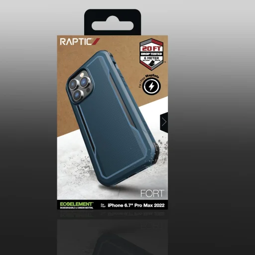 iPhone 14 Pro Max Raptic X-Doria Fort tok MagSafe kompatibilis kék - 5