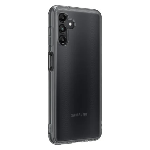 Samsung Galaxy A04S Samsung Soft Clear gyári szilikon tok fekete (EF-QA047TBEGWW) - 2