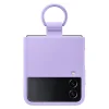 Samsung Galaxy Z Flip 4 Samsung Ring Silicone gyári tok lila (EF-PF721TVEGWW) thumbnail
