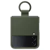 Samsung Galaxy Z Flip 4 Samsung Ring Silicone gyári tok khaki (EF-PF721TGEGWW) thumbnail