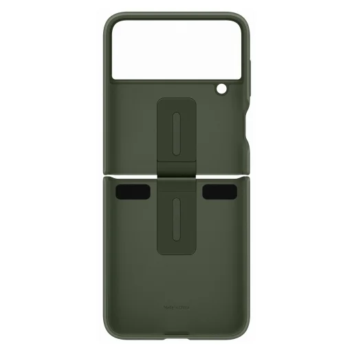 Samsung Galaxy Z Flip 4 Samsung Ring Silicone gyári tok khaki (EF-PF721TGEGWW) - 4