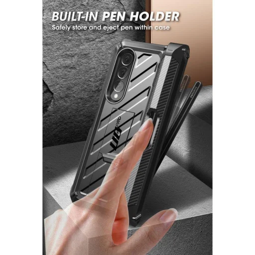 Samsung Galaxy Z Fold 4 Supcase Unicorn Beetle Pro tok fekete (S Pent nem tartalmaz) - 4