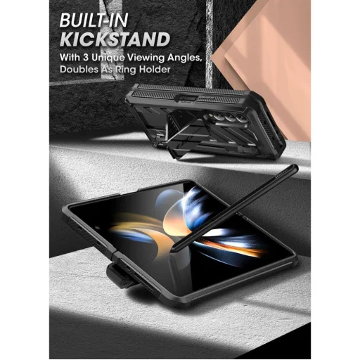 Samsung Galaxy Z Fold 4 Supcase Unicorn Beetle Pro tok fekete (S Pent nem tartalmaz) - 7