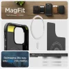iPhone 14 Pro Max Spigen Rugged Armor Mag MagSafe tok matt fekete thumbnail