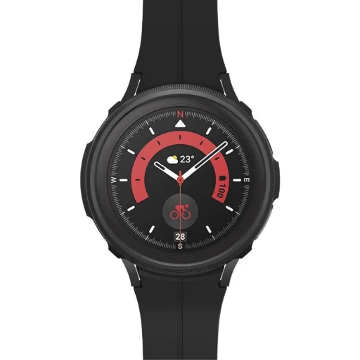 Samsung Galaxy Watch 5 Pro 45 mm Spigen Liquid Air tok matt fekete - 2
