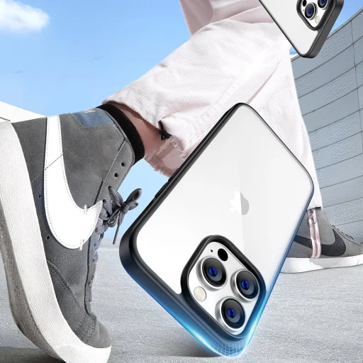 iPhone 14 Pro Max Ugreen Classy Clear Enhanced Protective tok fekete - 5