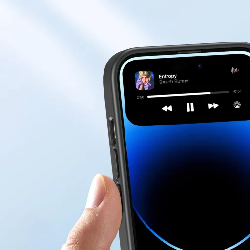 iPhone 14 Pro Max Ugreen Classy Clear Enhanced Protective tok fekete - 8