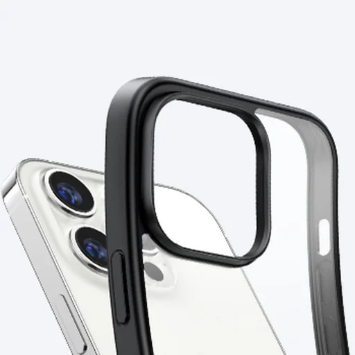 iPhone 14 Pro Ugreen Kickstand Protective Hard tok gél kerettel fekete - 2