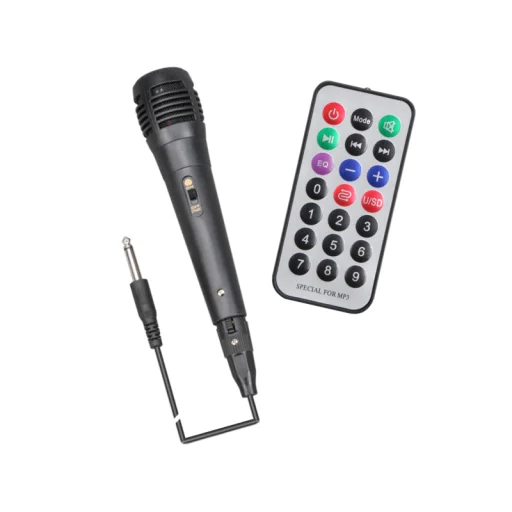 Kaku Hongyin Bluetooth Hangszóró Karaoke funkcióval és mikrofonnal fekete - 2