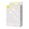 Baseus Superior USB Type-C - USB Type-C kábel Quick Charge / Power Delivery / FCP 100W 5A 20V 2m fehér (CATYS-C02) thumbnail