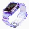 Apple Watch 4/5/6/SE 42mm Strap Light óraszíj és tok lila thumbnail