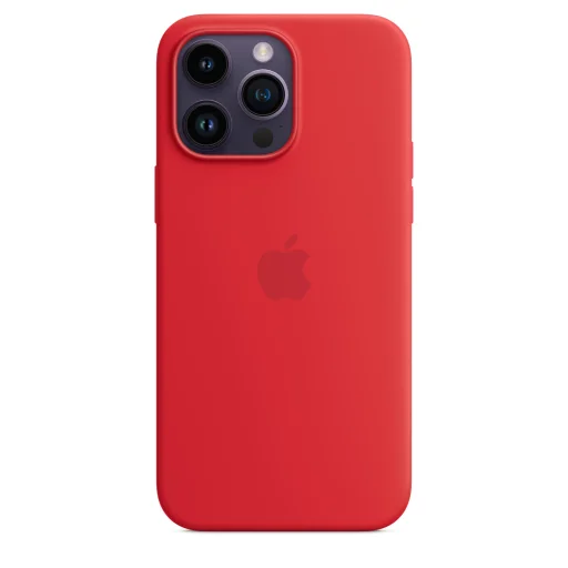 iPhone 14 Pro Max szilikontok (PRODUCT)RED (MPTR3ZM/A) Apple gyári MagSafe-rögzítésű - 1